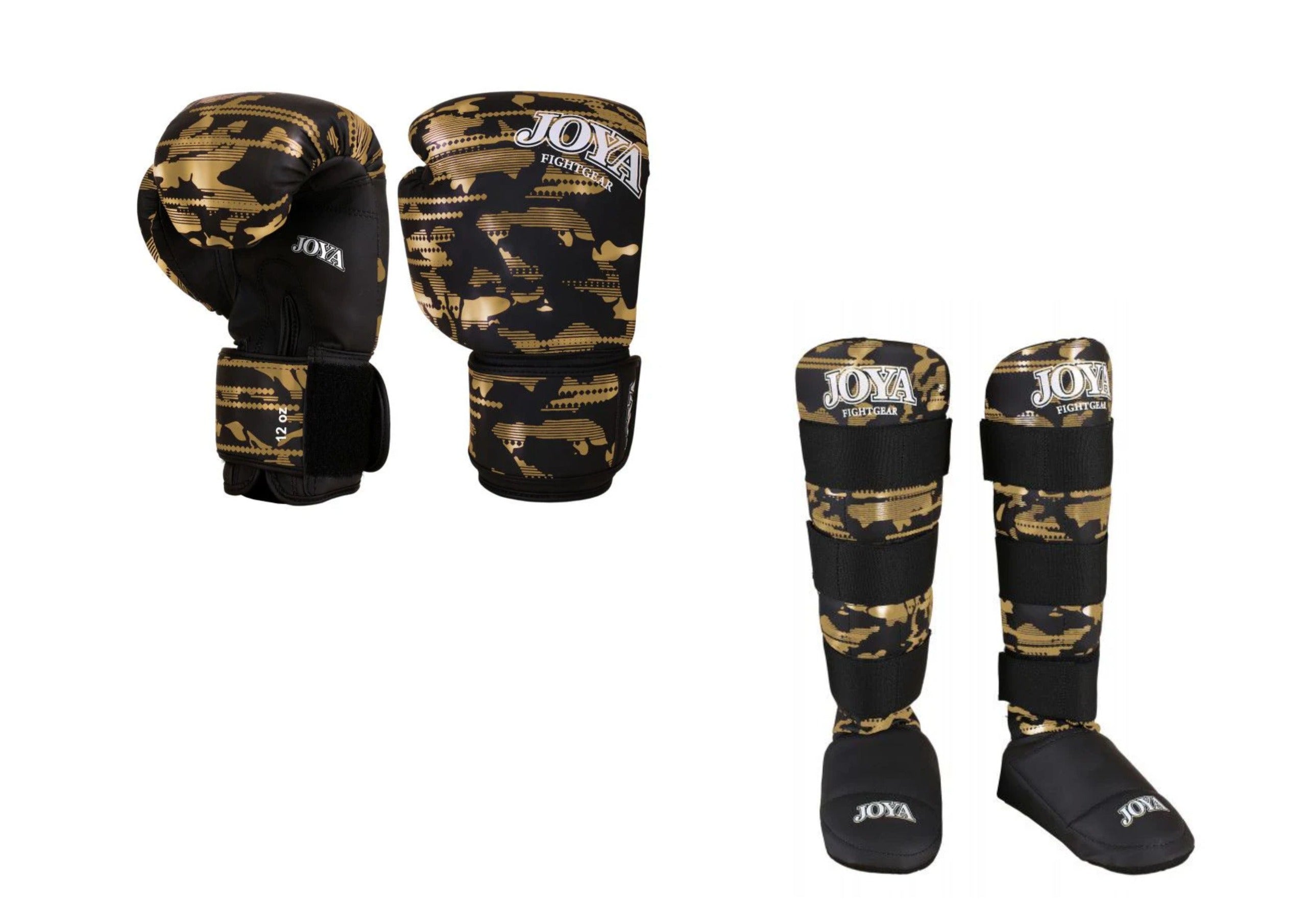 Joya Kinder Camo V2 Kickboks Set Goud