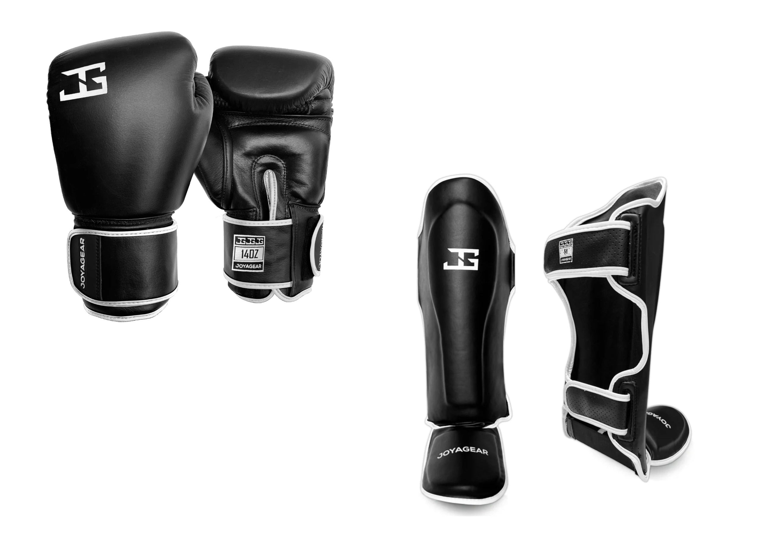 Joyagear Leather Classic Kickboxing Set