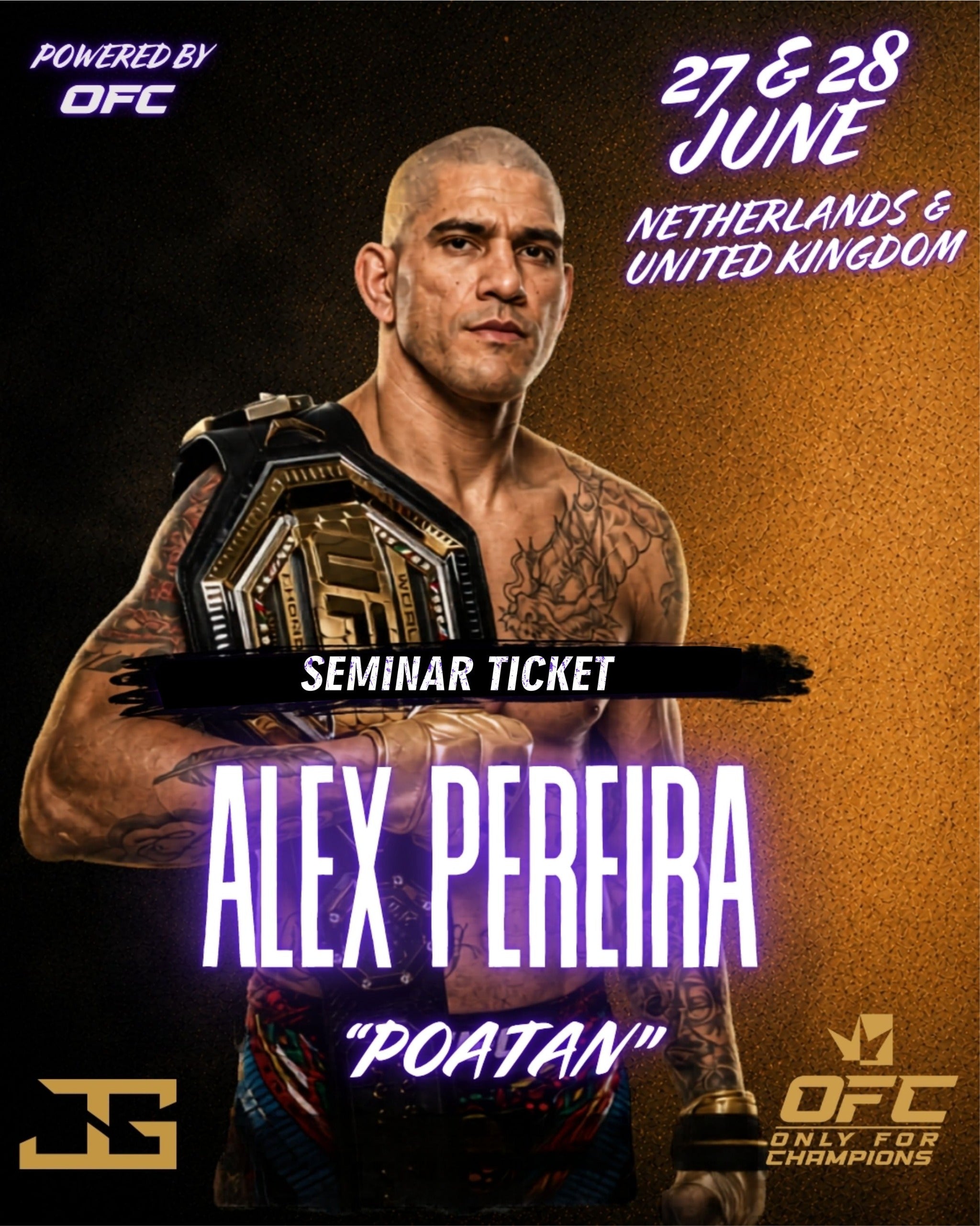 ALEX PEREIRA SEMINAR TICKET