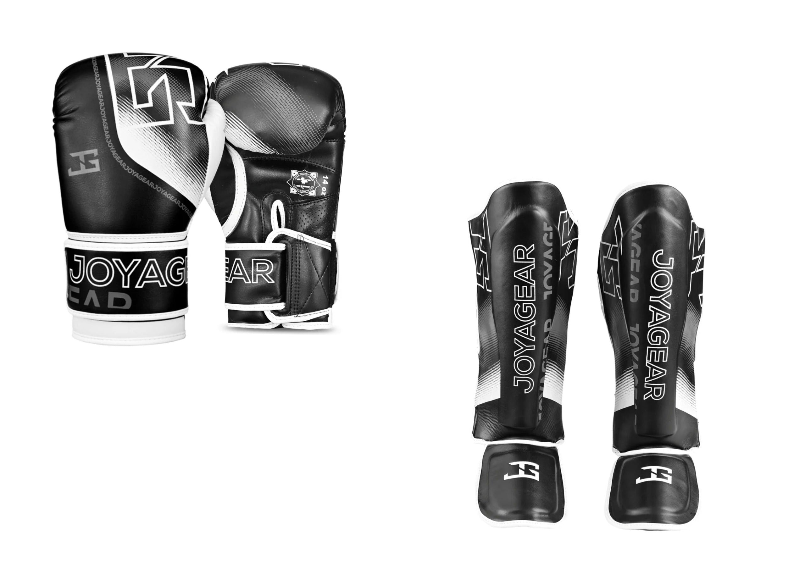Joyagear Evolution Kickboks Set Zwart/Wit