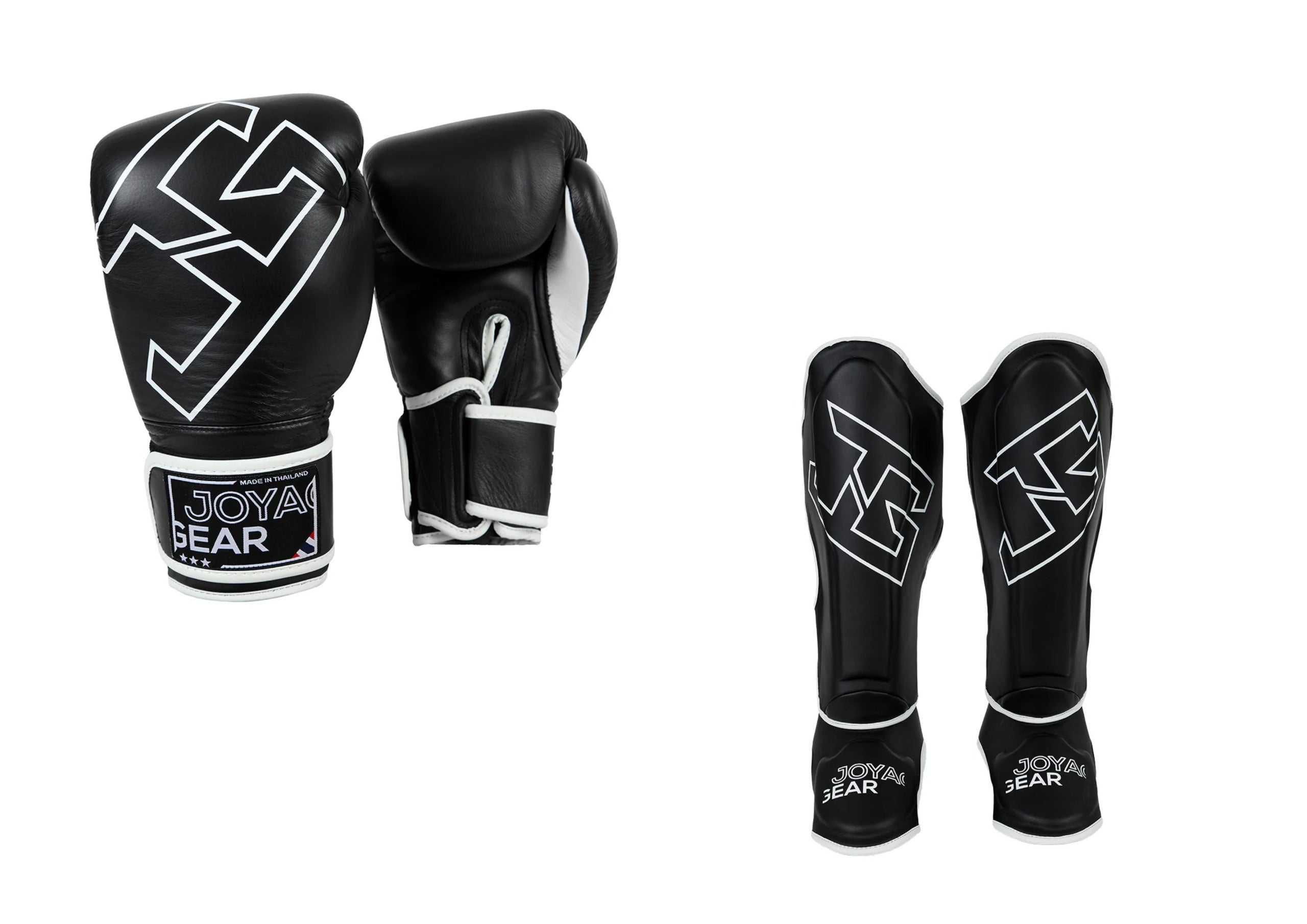 Joyagear Thailand Strike Kickboxing Set Black/White