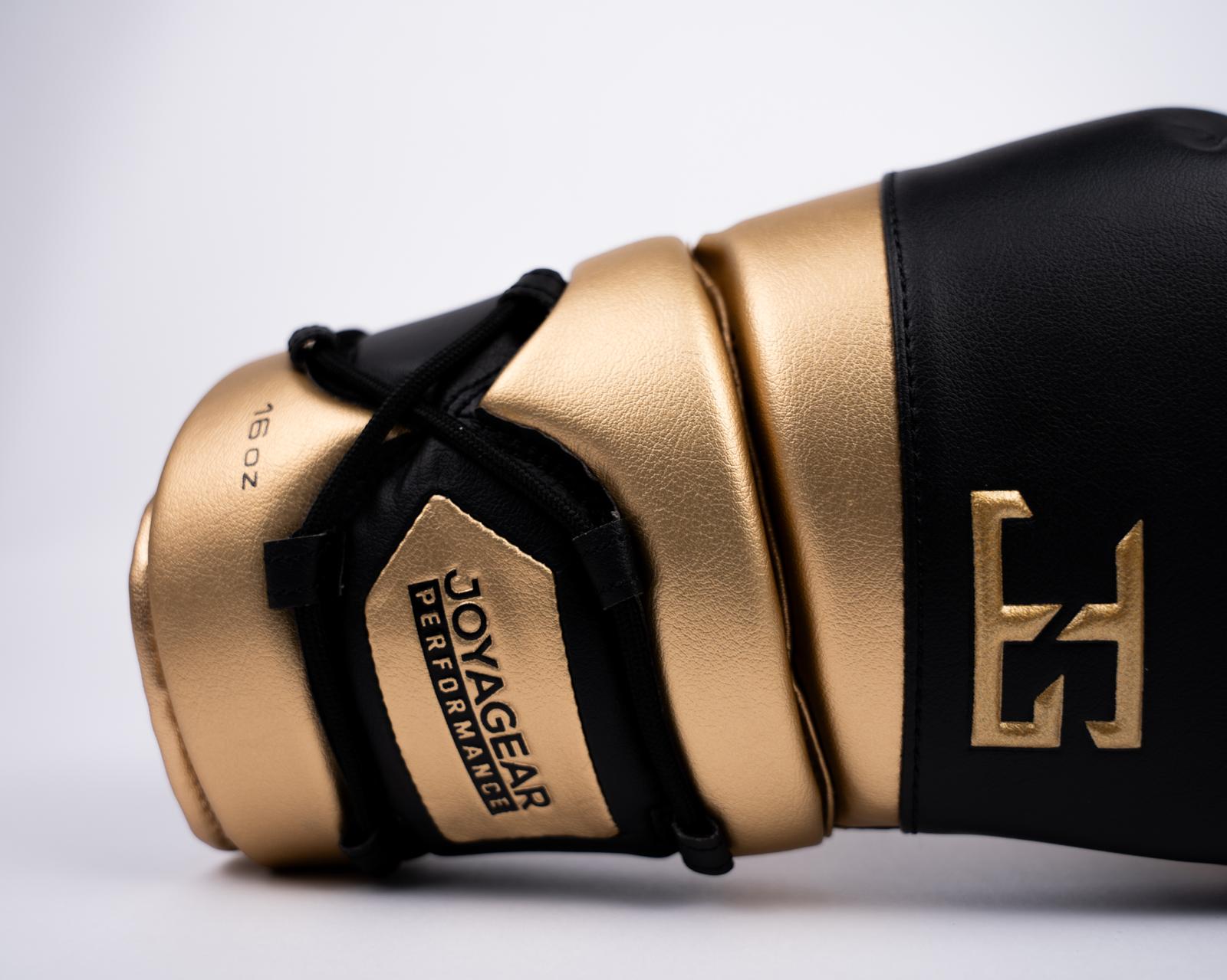 Joyagear Performance Laces Boxing Gloves Black/Gold

