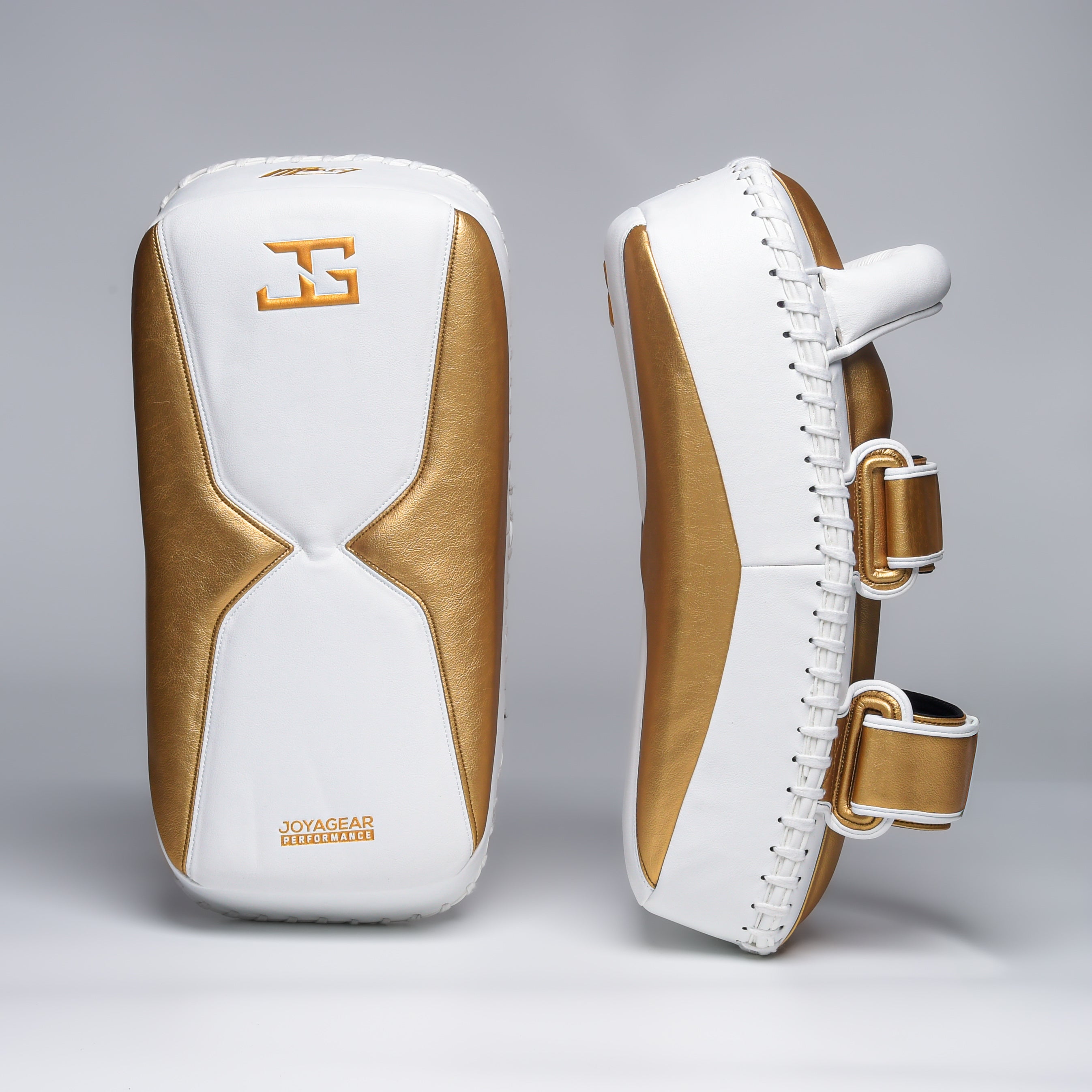 Joyagear Performance Thai Pads White/Gold
