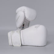Joyagear Elite Performance Boxing Gloves Leather White