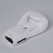 Joyagear Elite Performance Boxing Gloves Leather White