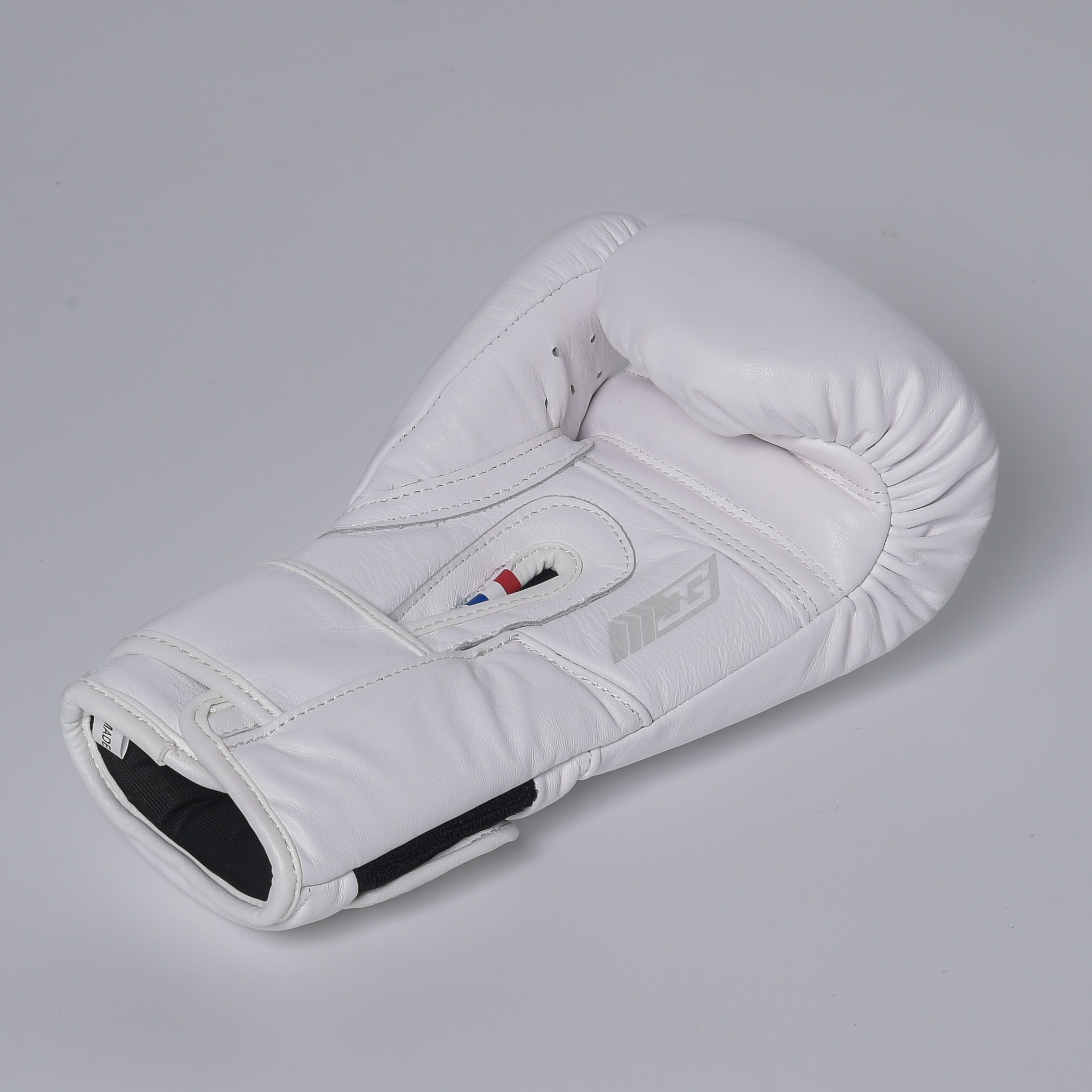 Joyagear Elite Performance Boxing Gloves Leather White