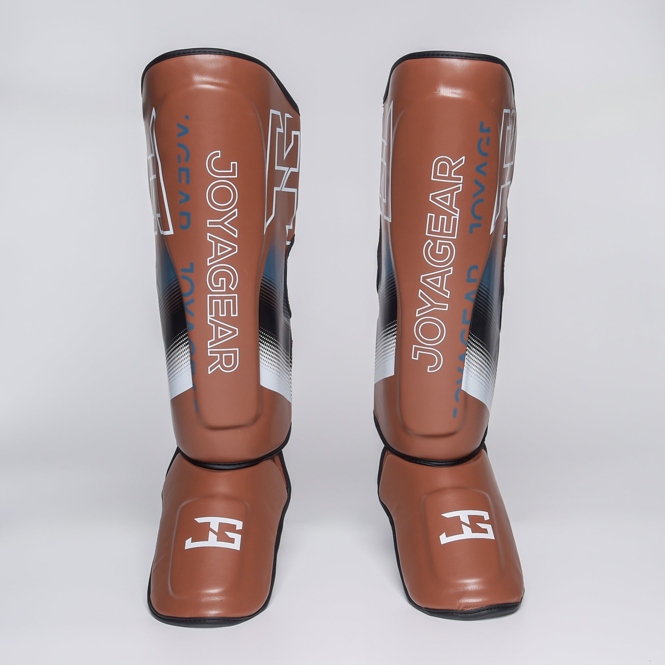 Joyagear Evolution Pro Scheenbeschermers Bruin/Wit