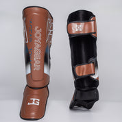 Joyagear Evolution Pro Scheenbeschermers Bruin/Wit