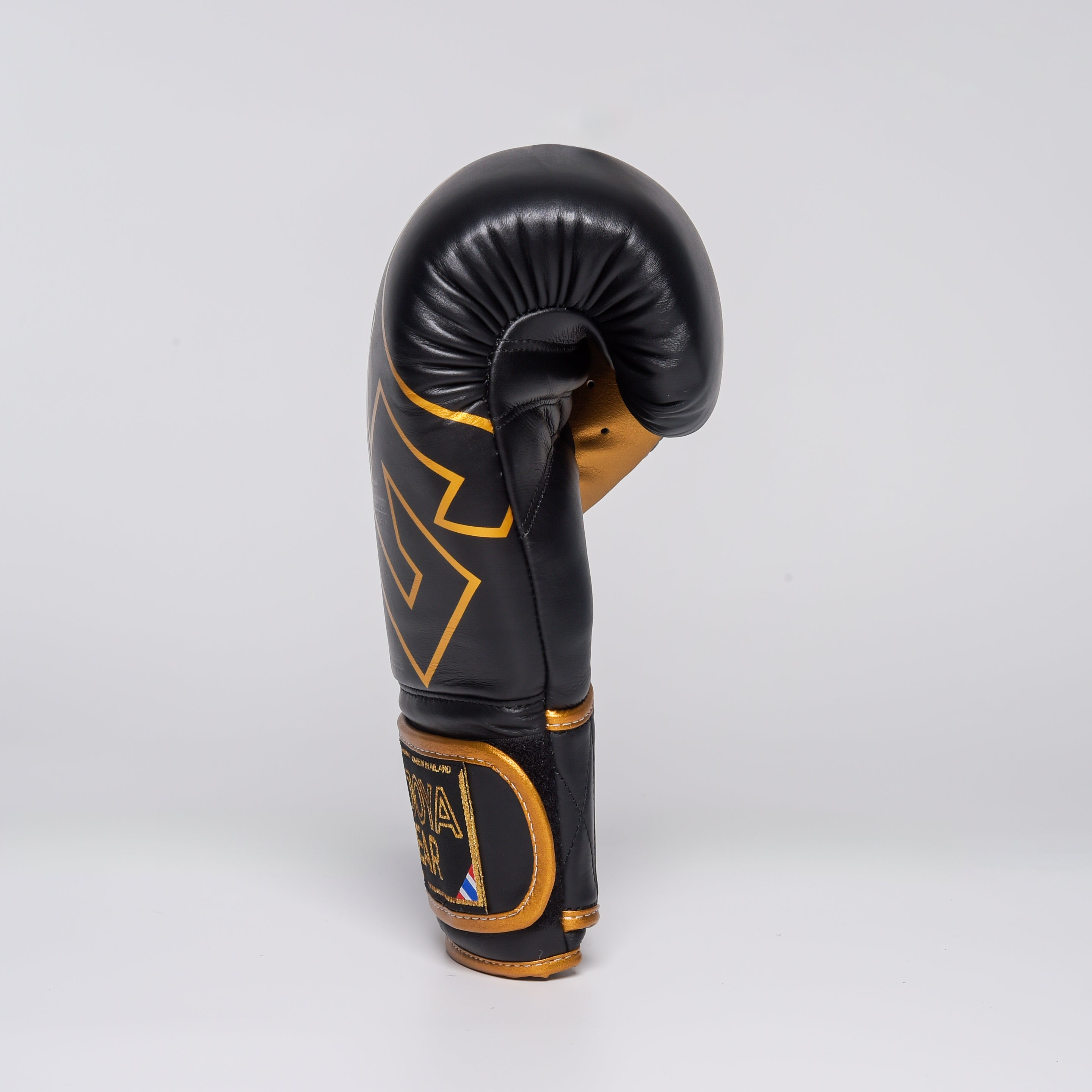 Joya Strike (Kick) Bokshandschoenen - Zwart/Goud