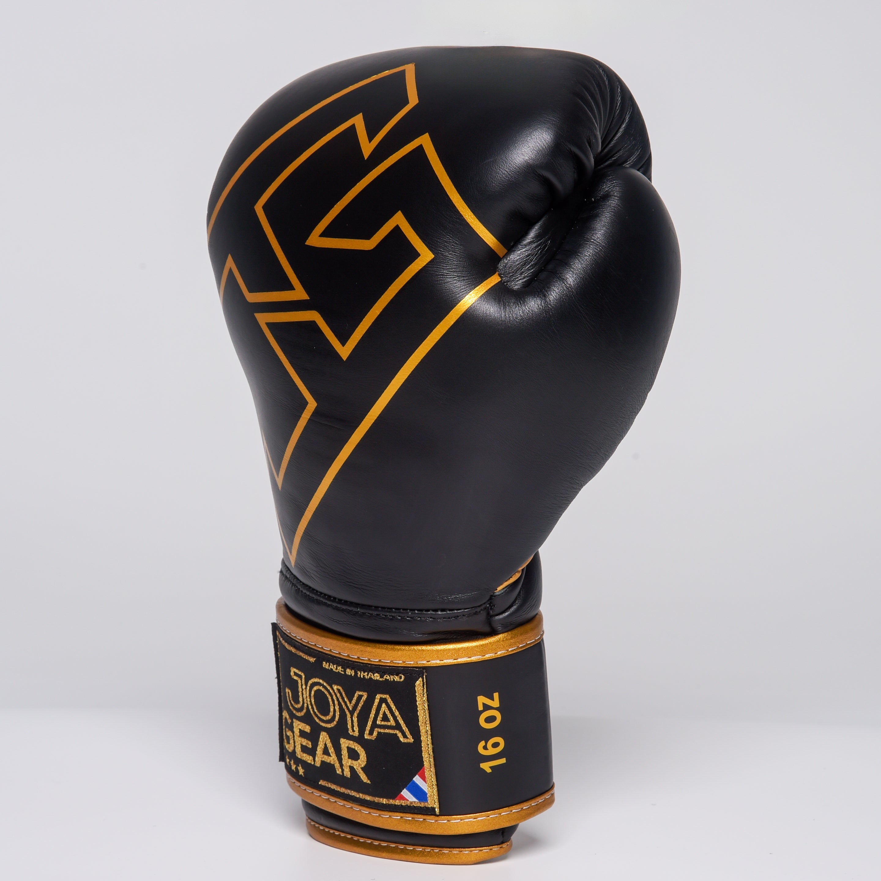 Joya Strike (Kick) Bokshandschoenen - Zwart/Goud