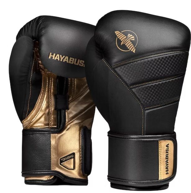 Hayabusa T3 Boxing Gloves black/gold