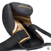 Hayabusa T3 LX Boxing Gloves Obsidian/Gold