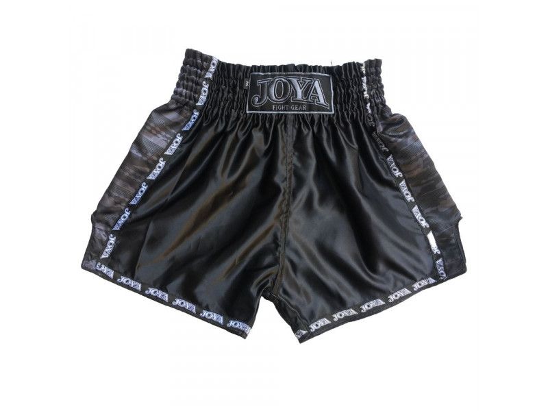Joya Camo V2 Kickboxing Shorts - Black